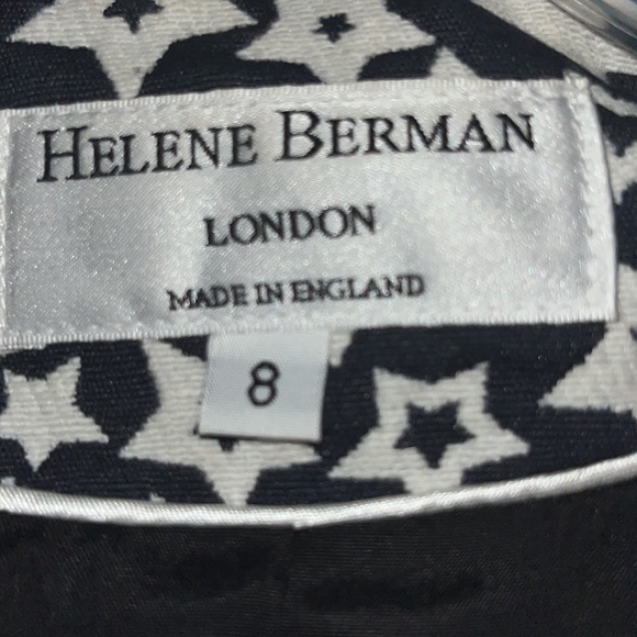 AUTHENTIC Helen Berman London Navy Star Jacket - Picture 4 of 5